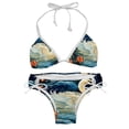 thumbnail image 1 of Swan Detachable Sponge Adjustable Strap Bikini Set Two-Pack, Beach & Pool Scenes, Bikinis Swim Suits, 1 of 6