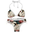 thumbnail image 1 of Swan Detachable Sponge Adjustable Strap Bikini Set Two-Pack - Ideal for Beach, Pool, Vacation, 1 of 6