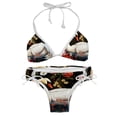 thumbnail image 1 of Swan Detachable Sponge Adjustable Strap Bikini Set - Two-Pack - Ideal for Beach and Pool Parties, 1 of 6