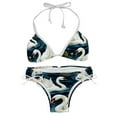 thumbnail image 1 of Swan Detachable Sponge Adjustable Strap Bikini Set Two-Pack Swim Suits - Ideal for Beach and Pool Scenes, 1 of 6