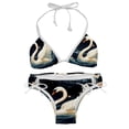 thumbnail image 1 of Swan Detachable Sponge Adjustable Strap Bikini Set, Two-Pack Swim Suits for Versatile Swim Wear Looks, 1 of 6