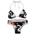 thumbnail image 1 of Swan Detachable Sponge Adjustable Strap Bikini Set Two-Pack Swim Suits for WomenToolStrip with applicable scenes, 1 of 6