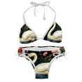 thumbnail image 1 of Swan Detachable Sponge Adjustable Strap Bikini Set Two-Pack Swimsuit for Women, 1 of 6