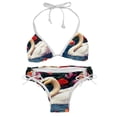 thumbnail image 1 of Swan Detachable Sponge Adjustable Strap Bikini Set Two-Pack Swimsuits for All Occasions, 1 of 6