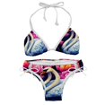 thumbnail image 1 of Swan Detachable Sponge Adjustable Strap Bikini Set Two-Pack for Various Scenes, 1 of 6