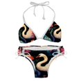 thumbnail image 1 of Swan Detachable Sponge Adjustable Strap Bikini Set - Two-Pack for Versatile Swim Suit Looks, 1 of 6