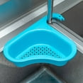 thumbnail image 1 of Swan Drain Basket for Kitchen Sink, Multi-functional Hanging Filtering Draining Rack, Faucet Hanging Filter Basket, Leftover Soup Sink Strainer Basket in Kitchen for Kitchen Sink Food, 1 of 2