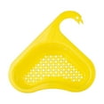 thumbnail image 1 of Swan Drain Basket Sink, Kitchen Triangle Sink Filter, Corner Kitchen Sink Strainer Basket, Multi-function Water Storage Tank Drain Rack Fits All Sink, 1 of 2