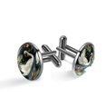thumbnail image 1 of Swan Elegant Men's Stainless Steel Cufflink Sets for Formal Attire, Weddings, and Special Events, 1 of 6