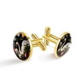 thumbnail image 1 of Swan Elegant Men's Stainless Steel Cufflinks Set for Formal Attire - Ideal for Weddings and Business Meetings, 1 of 6