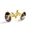 thumbnail image 1 of Swan Elegant Stainless Steel Cuff Links for Men's Dress Shirts - for Formal Occasions, 1 of 6