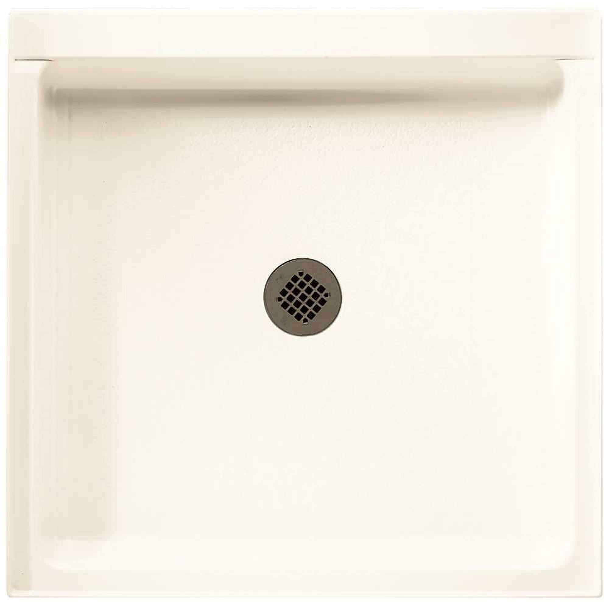 36'' White Veritek Square Single Shower Base