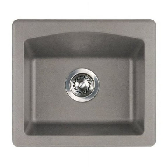 Swan Granite 16'' x 18'' Drop-In Kitchen Sink