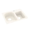thumbnail image 1 of Swan KSDB-2518-010 25" x 18" Swanstone Double-Basin Dual Mount Kitchen Sink, Available in Various Colors, 1 of 3