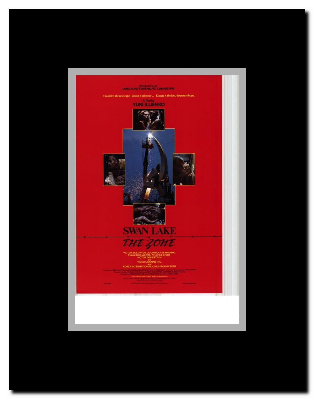 Swan Lake Framed Movie Poster