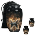 thumbnail image 1 of Swan Large Cremation Urns for Ashes For Men, Burial Urns for Adult Human Ashes, Small Urn for Ashes for Women, Funeral Urn(Size - 10inch 1Pcs, 3inch 2Pcs), 1 of 8