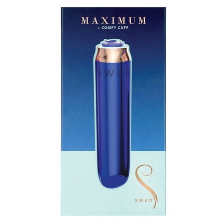 Swan Maximum Rechargeable Bullet Vibrator, Blue