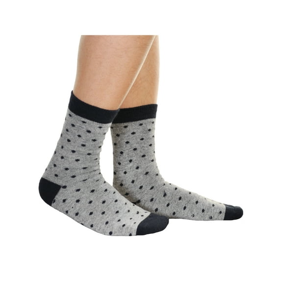 Swan Men's Wool Blend Crew Socks (6-Pairs)