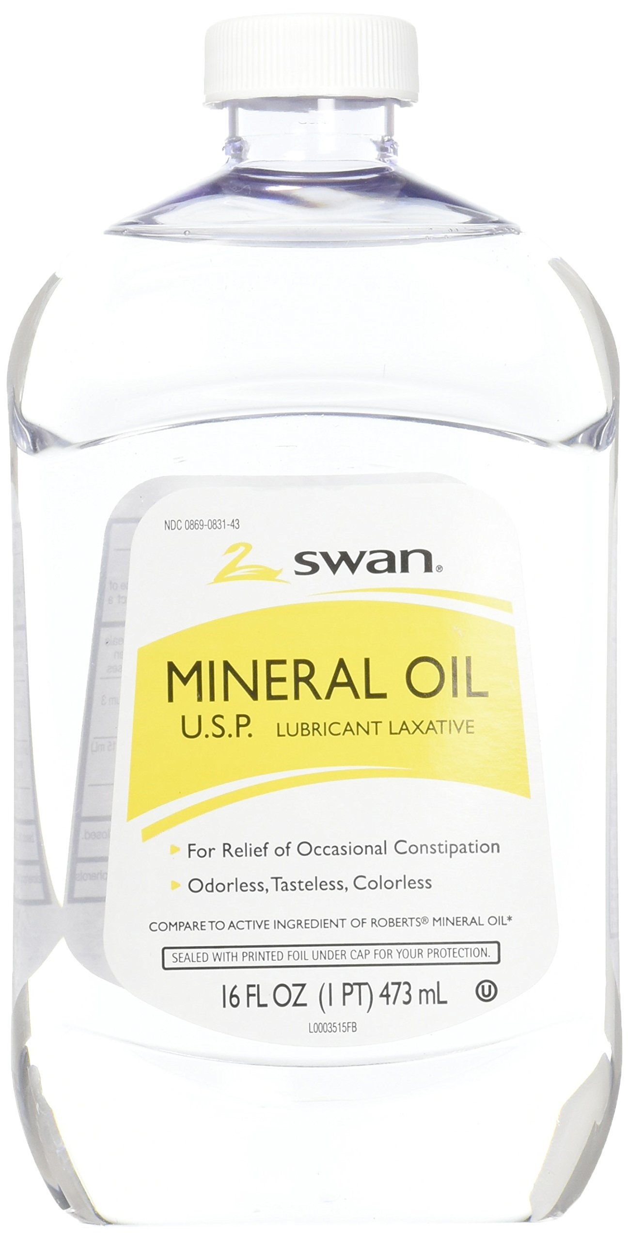Swan Mineral Oil Liquid Lubricant 16 Oz Walmart