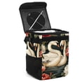 thumbnail image 1 of Swan Mini Trash Can for Car - Foldable, with Lid, Leak-Proof, Hanging Storage Bag, 1 of 6