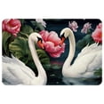 thumbnail image 1 of Swan Non-Slip Machine Washable Polyester Floor Carpet Office Rug Chair Mats, 1 of 6