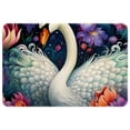 thumbnail image 1 of Swan Non-Slip Polyester Floor Rug Mat, Machine Washable Floor Mats, 1 of 6