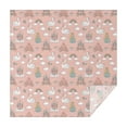 thumbnail image 1 of Swan Princess Castle Pattern Square Tablecloth,Waterproof Square Table Cover,Wipeable Spillproof Washable Table Cover for Home Kitchen Party Decor 52"x52"(132x132cm), 1 of 6