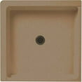 thumbnail image 1 of Swan SS-36DTF-010 36" x 36" Swanstone Shower Base (Drain Included), Available in Various Colors, 1 of 1