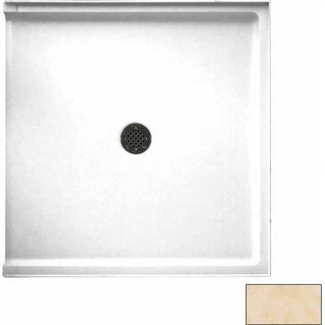 Swan STS3738010 37" x 38" Swanstone Shower Base (Drain Included