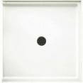 thumbnail image 1 of Swan STS-3738-010 37" x 38" Swanstone Shower Base (Drain Included), Available in Various Colors, 1 of 7
