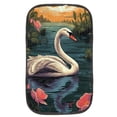 thumbnail image 1 of Swan Soft Furry Printed Car Armrest Cover Pad 12.5x8.2 Inch for Comfort and Style, 1 of 6