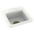 thumbnail image 1 of Swan Solid Surface 15'' x 15'' Drop-In Kitchen Sink, 1 of 7