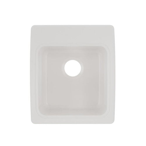 Swan Solid Surface 17.25'' x 20'' Drop-In/Undermount Laundry Sink