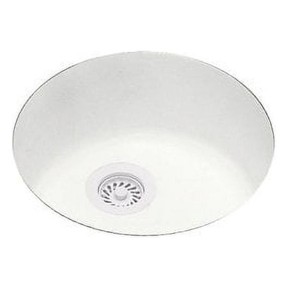 Swan Solid Surface 18.5'' x 18.5'' Undermount Kitchen Sink