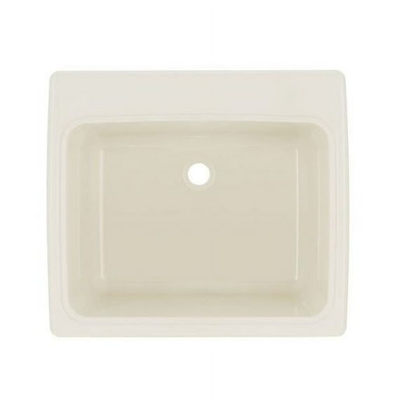 Swan Solid Surface 25'' x 22'' Drop-In/Undermount Laundry Sink