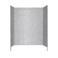 thumbnail image 1 of Swan Solid Surface 60'' x 60'' x 32'' Three Panel Shower Wall, 1 of 7
