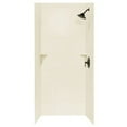 thumbnail image 1 of swan solid surface 72.5'' x 36'' x 36'' three panel shower wall, 1 of 7