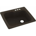 thumbnail image 1 of Swan Solid Surface Kitchen Sink (25" x 22") with 3 Faucet Holes, 1 of 1