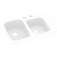 thumbnail image 1 of Swan Solid Surface Kitchen Sink (33" x 22") with 2 Faucet Holes, 1 of 1
