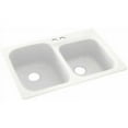 thumbnail image 1 of Swan Solid Surface Kitchen Sink (33" x 22") with 2 Faucet Holes, 1 of 1