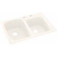 thumbnail image 1 of Swan Solid Surface Kitchen Sink (33" x 22") with 2 Faucet Holes, 1 of 1
