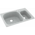 thumbnail image 1 of Swan Solid Surface Kitchen Sink (33" x 22") with 2 Faucet Holes, 1 of 1