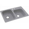 thumbnail image 1 of Swan Solid Surface Kitchen Sink (33" x 22") with 2 Faucet Holes, 1 of 1