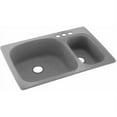 thumbnail image 1 of Swan Solid Surface Kitchen Sink (33" x 22") with 3 Faucet Holes, 1 of 1