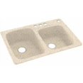 thumbnail image 1 of Swan Solid Surface Kitchen Sink (33" x 22") with 4 Faucet Holes, 1 of 1
