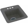 thumbnail image 1 of Swan Solid Surface Small Bar Sink (15" x 15") with 3 Faucet Holes, 1 of 1