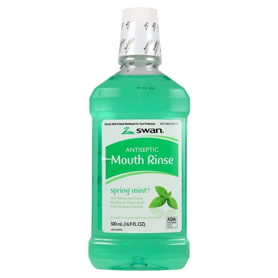 Swan Spring Mint Antiseptic Mouth Rinse