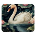 thumbnail image 1 of Swan Square 8.3x9.8 Inch Non-Slip Rubber Bottom Printed Desk Mat Gaming Mousepad Mouse Mat for Office and Gaming, 1 of 6