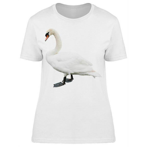 Swan Standing Sideways T-Shirt Women -Image by Shutterstock, Female XX-Large