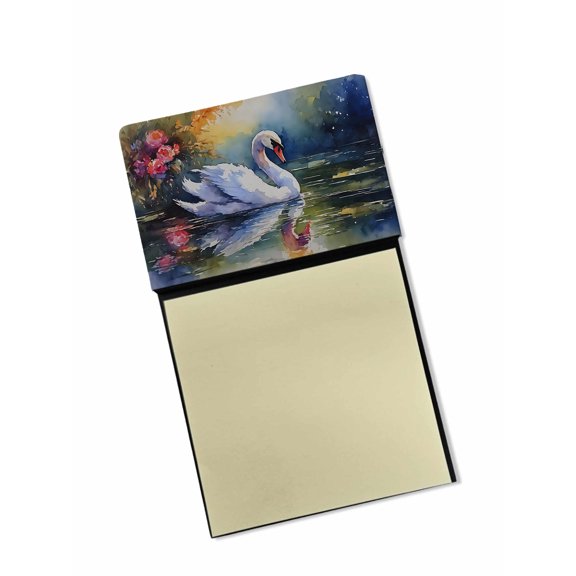 Swan Sticky Note Holder 3.25 in x 5.25 in